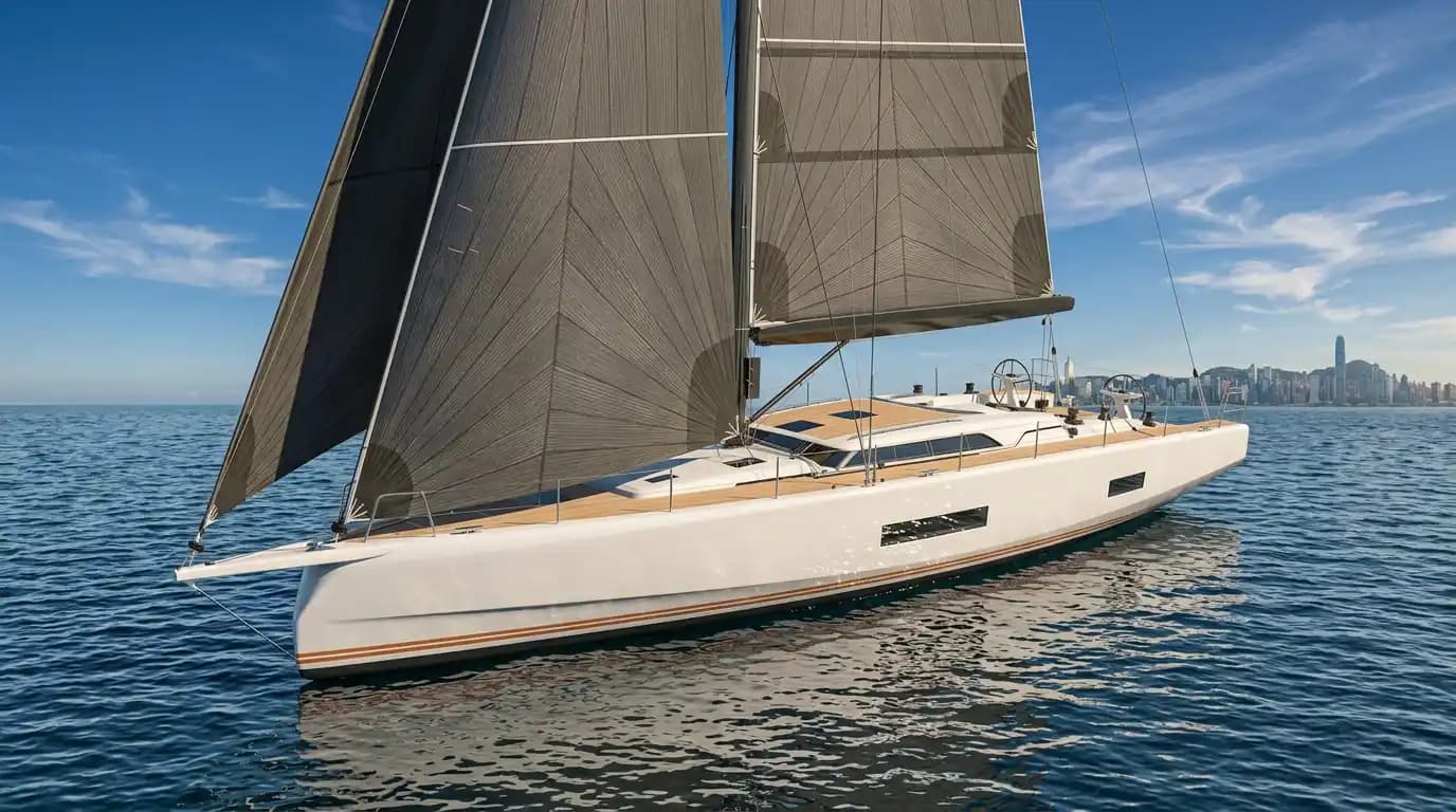2029 FishYachts2 powet test on Display in US, US Bowrider